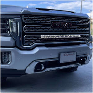 Комплект 30-дюймовых фонарей за решеткой радиатора GMC S8 – GMC 2020-22 Sierra 2500HD/3500HD