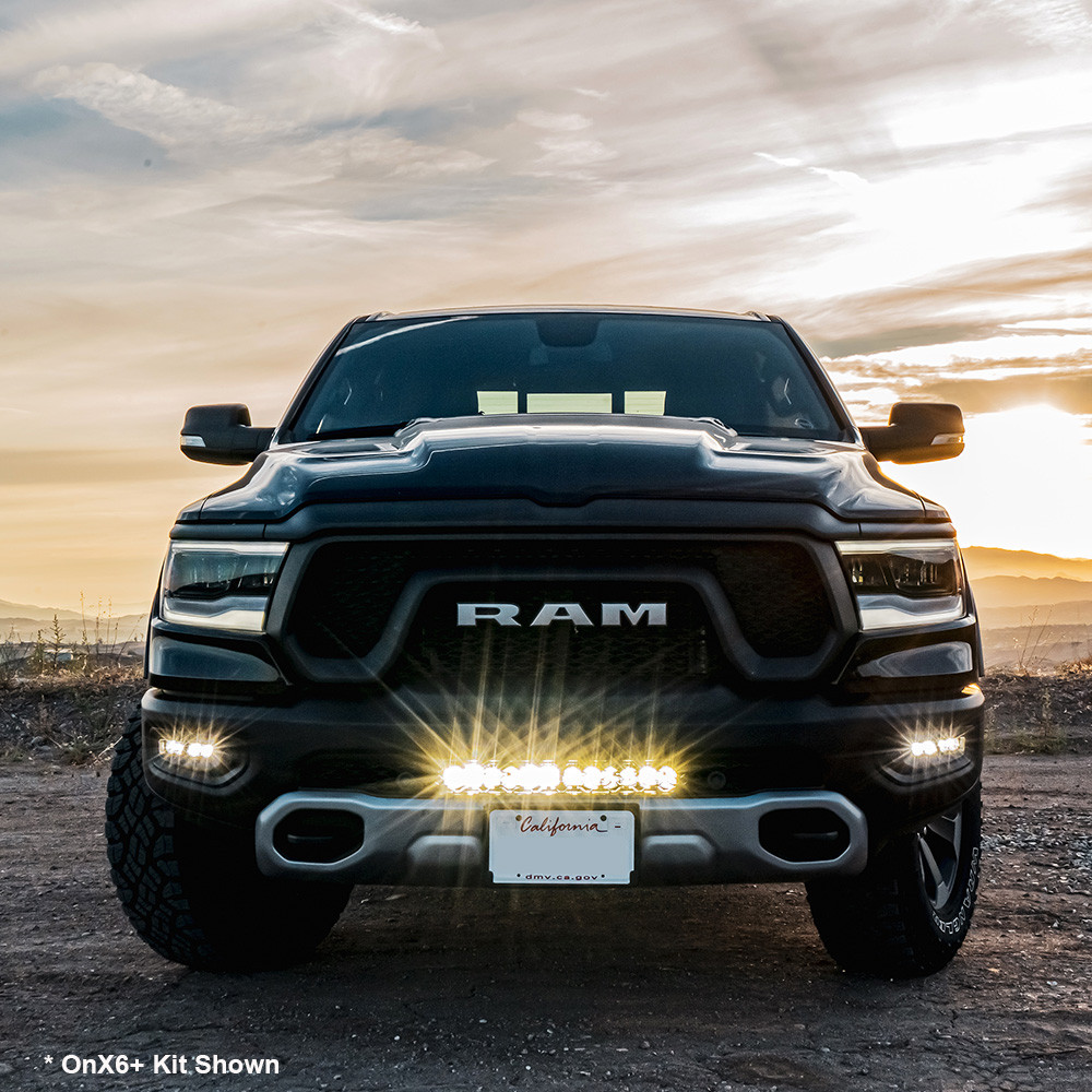 Комплект фонарей для бампера RAM S8 с диагональю 20 дюймов – RAM 2019-23 1500 ПРИМЕЧАНИЕ: Rebel