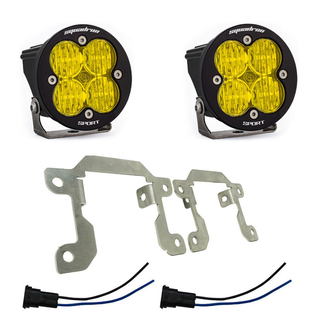 Комплект противотуманных фар Ford/Subaru Squadron-R Sport для Ford 2014-17 Fiesta ST; 2013-14 Focus ST; 2013-16 Fusion; 2015-17 Mustang; 2015-16 Transit; 2013-16 BRZ/Impreza; 2013-19 Crosstrek; 2014-18 Forrester, 2010-12 Legacy/Outback; 2015-19 WRX/STI