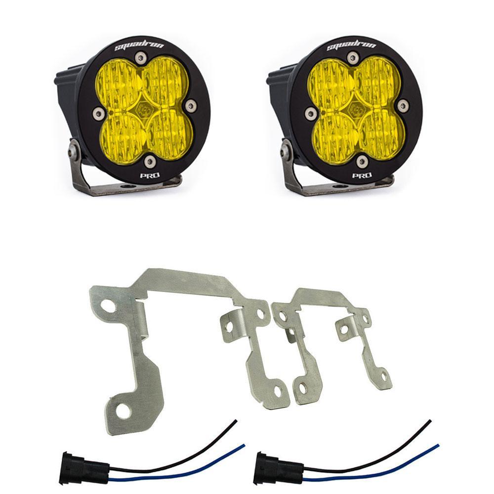 Комплект противотуманных фар Ford/Subaru Squadron-R Pro для Ford 2014-17 Fiesta ST; 2013-14 Focus ST; 2013-16 Fusion; 2015-17 Mustang; 2015-16 Transit; 2013-16 BRZ/Impreza; 2013-19 Crosstrek; 2014-18 Forrester, 2010-12 Legacy/Outback; 2015-19 WRX/STI