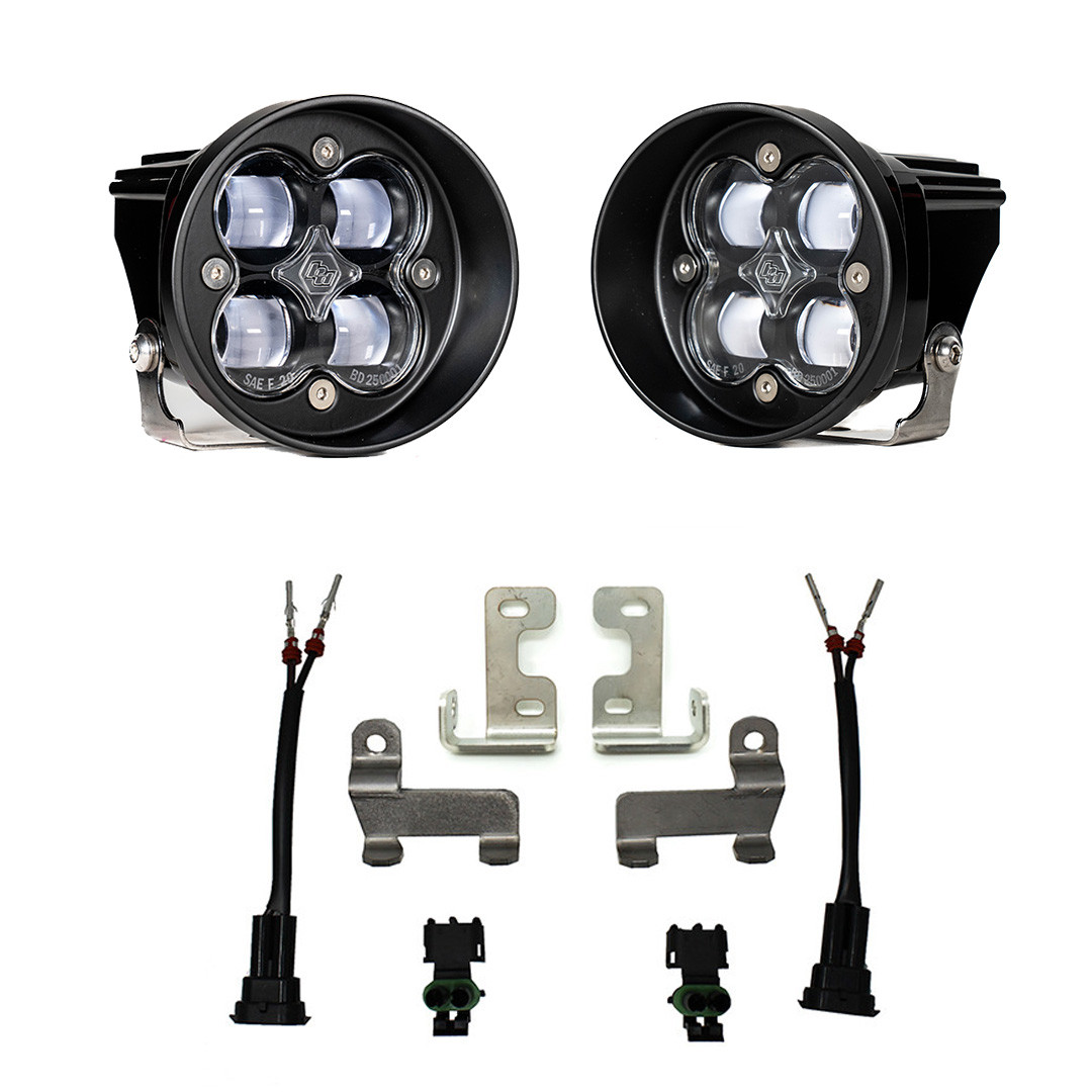 Комплект противотуманных фар Toyota Squadron-R SAE – Toyota 4Runner 2010-24; 2012-23 Tacoma; 2014-21 Tundra