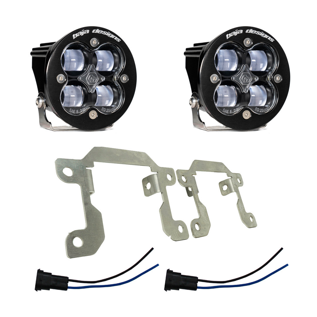 Комплект противотуманных фар Ford/Subaru Squadron-R SAE для Ford 2014-17 Fiesta ST; 2013-14 Focus ST; 2013-16 Fusion; 2015-17 Mustang; 2015-16 Transit; 2013-16 BRZ/Impreza; 2013-19 Crosstrek; 2014-18 Forrester, 2010-12 Legacy/Outback; 2015-19 WRX/STI