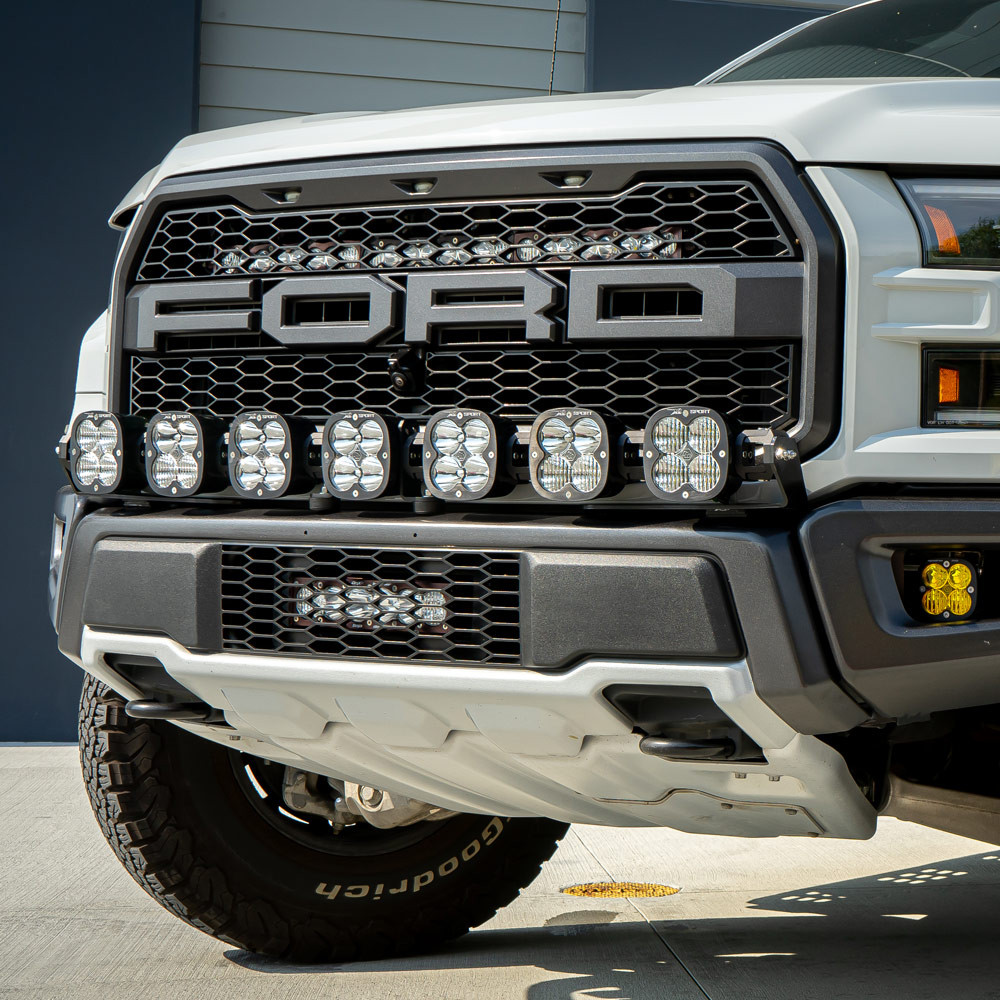 Комплект передних фонарей Ford XL – Ford 2017-20 F-150; ПРИМЕЧАНИЕ: Raptor