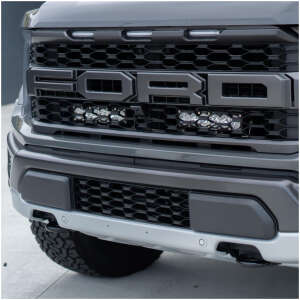 Ford OnX6+ 10-дюймовый двойной комплект фонарей за решеткой радиатора – Ford 2021-23 F-150; ПРИМЕЧАНИЕ: Raptor