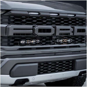 Комплект фонарей Ford S8 с 10-дюймовой двойной задней решеткой радиатора – Ford 2021-23 F-150; ПРИМЕЧАНИЕ: Raptor
