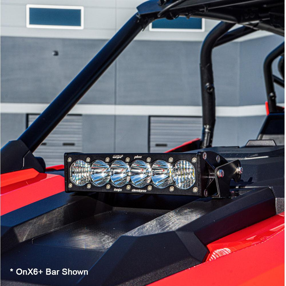 10-дюймовый комплект фонарей для крепления на капот Polaris S8 – Polaris 2020-24 RZR Pro XP; 2024 RZR Turbo R