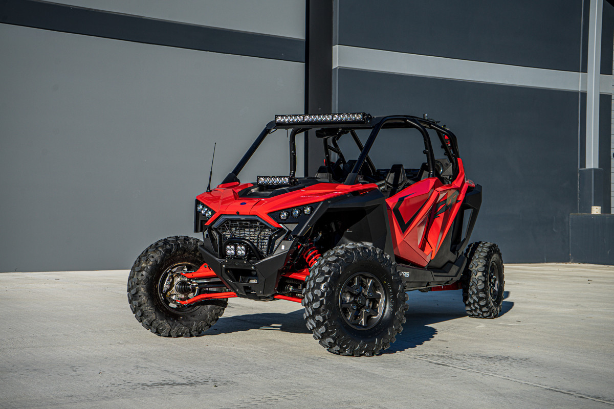 Polaris OnX6 + 10-дюймовый комплект фонарей для крепления на капот – Polaris 2020-24 RZR Pro XP; 2024 RZR Turbo R