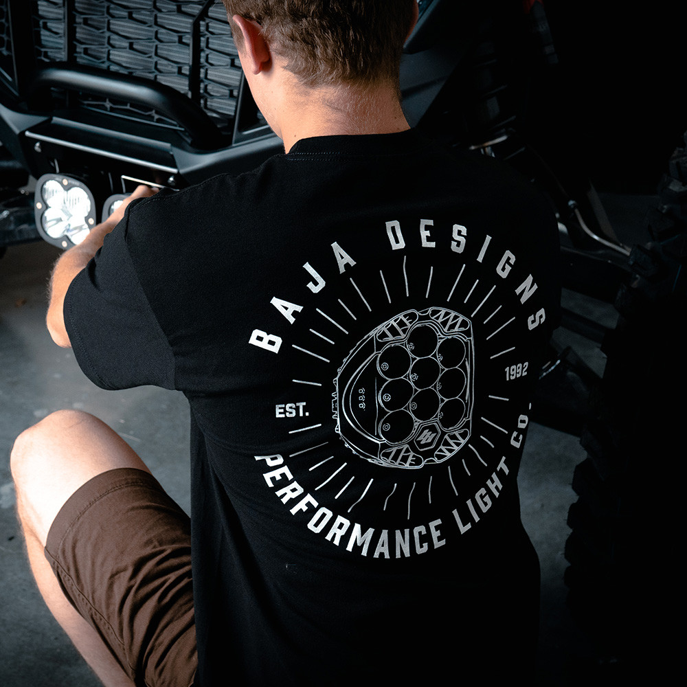 Легкая футболка Baja Designs Performance Light